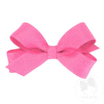 Tiny Solid Grosgrain Basic Bow