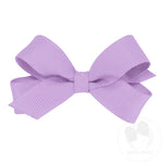 Tiny Solid Grosgrain Basic Bow