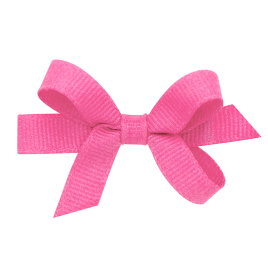 Baby Grosgrain Solid Basic Bow
