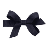Baby Grosgrain Solid Basic Bow