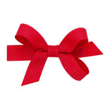 Baby Grosgrain Solid Basic Bow