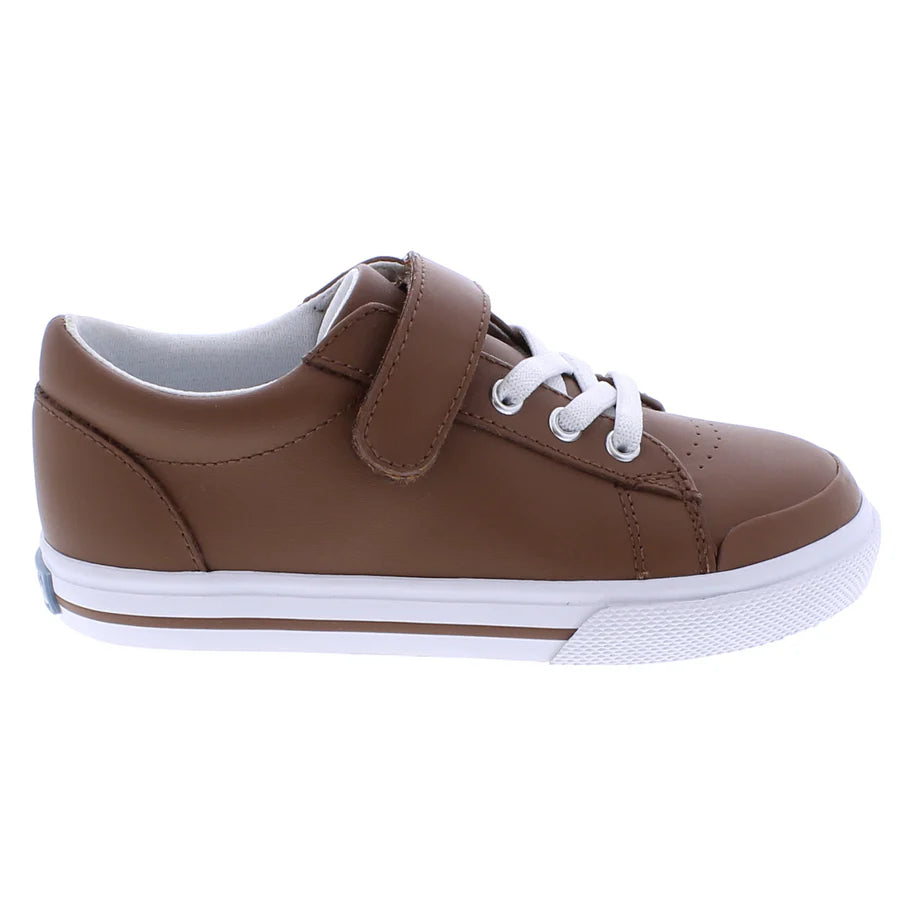 Reese Brown Leather Sneaker
