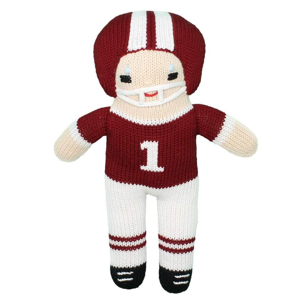 Maroon Football Player 12"