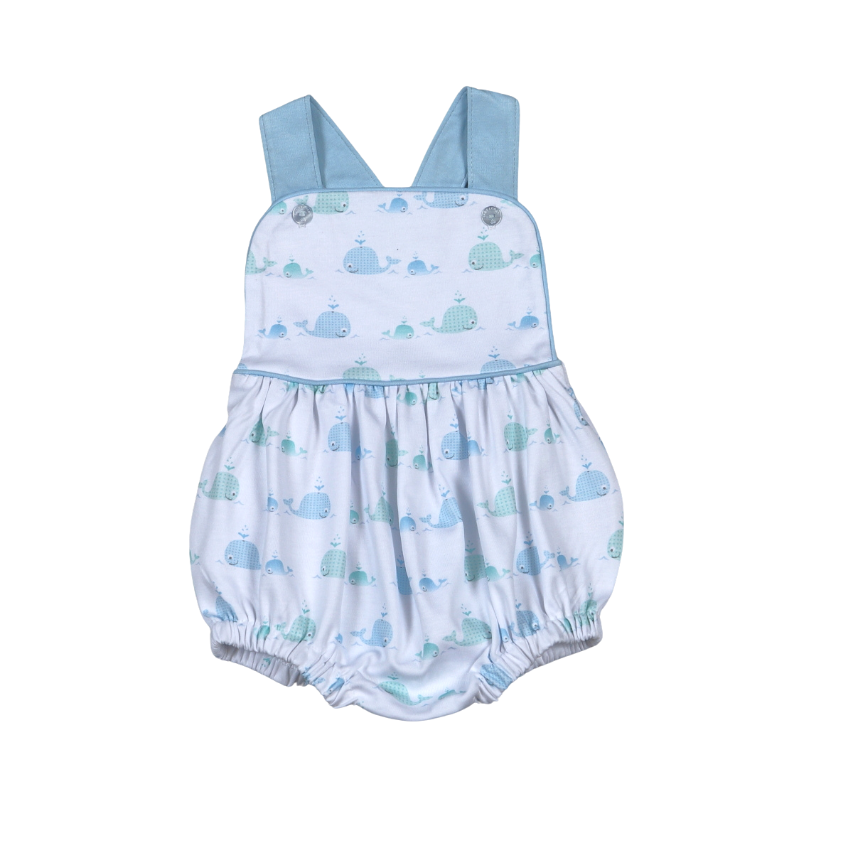 Whales Aqua & Blue Sun Bubble