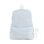 Pimlico Plaid Blue Backpack