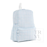 Pimlico Plaid Blue Backpack