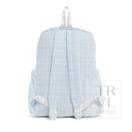Pimlico Plaid Blue Backpack