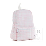 Pimlico Plaid Pink Backpack