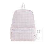 Pimlico Plaid Pink Backpack