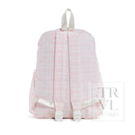Pimlico Plaid Pink Backpack