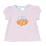 Bowtique Pumpkin Applique S/S Legging Set