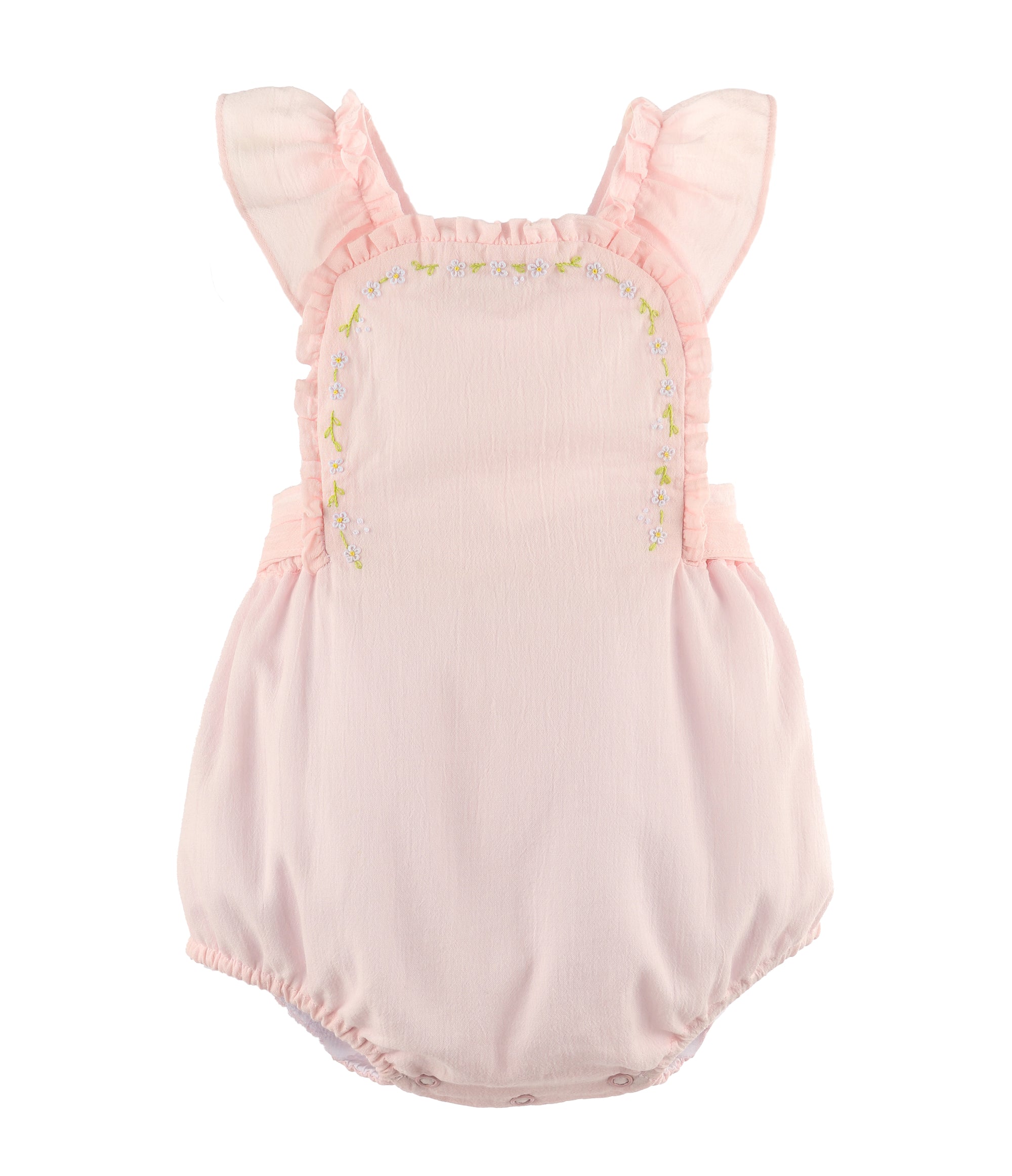 Daisy Chain Sunsuit - Pink