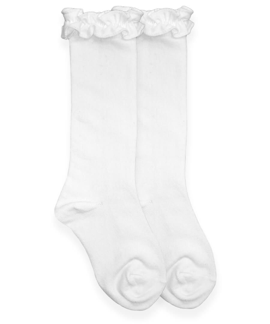 Ruffled Knee Socks