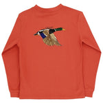 Pre-Order Mallard Rust L/S Logo Tee