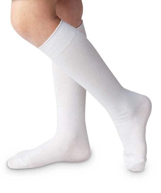 White Knee Sock
