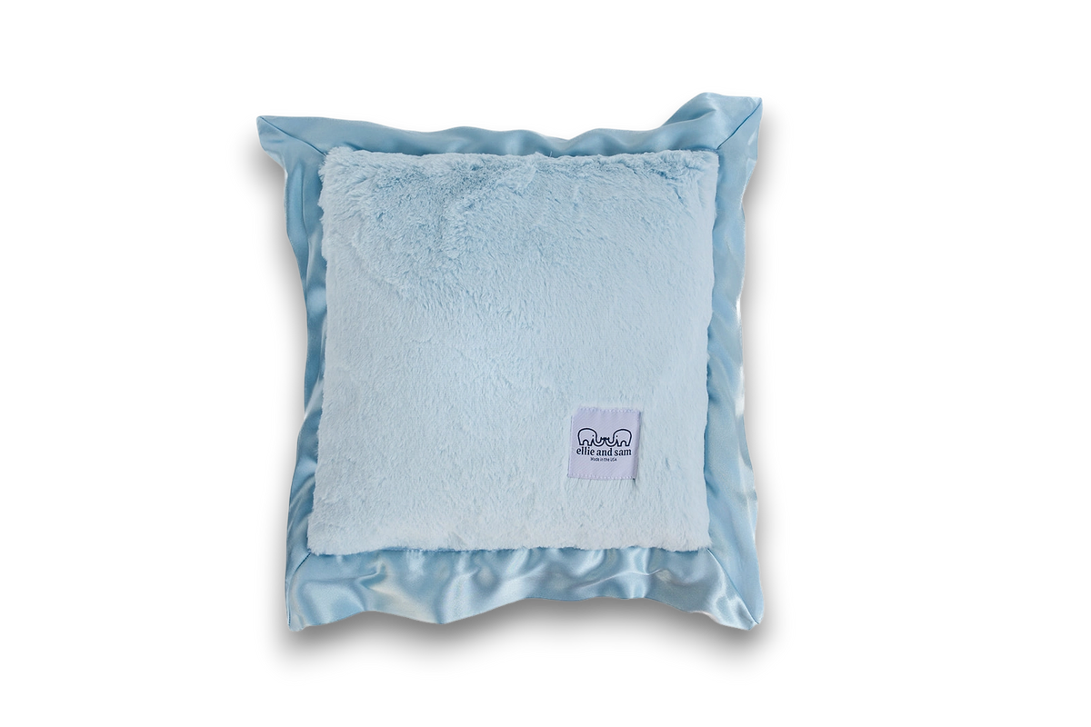 Luxury Satin Border Nursery Pillow
