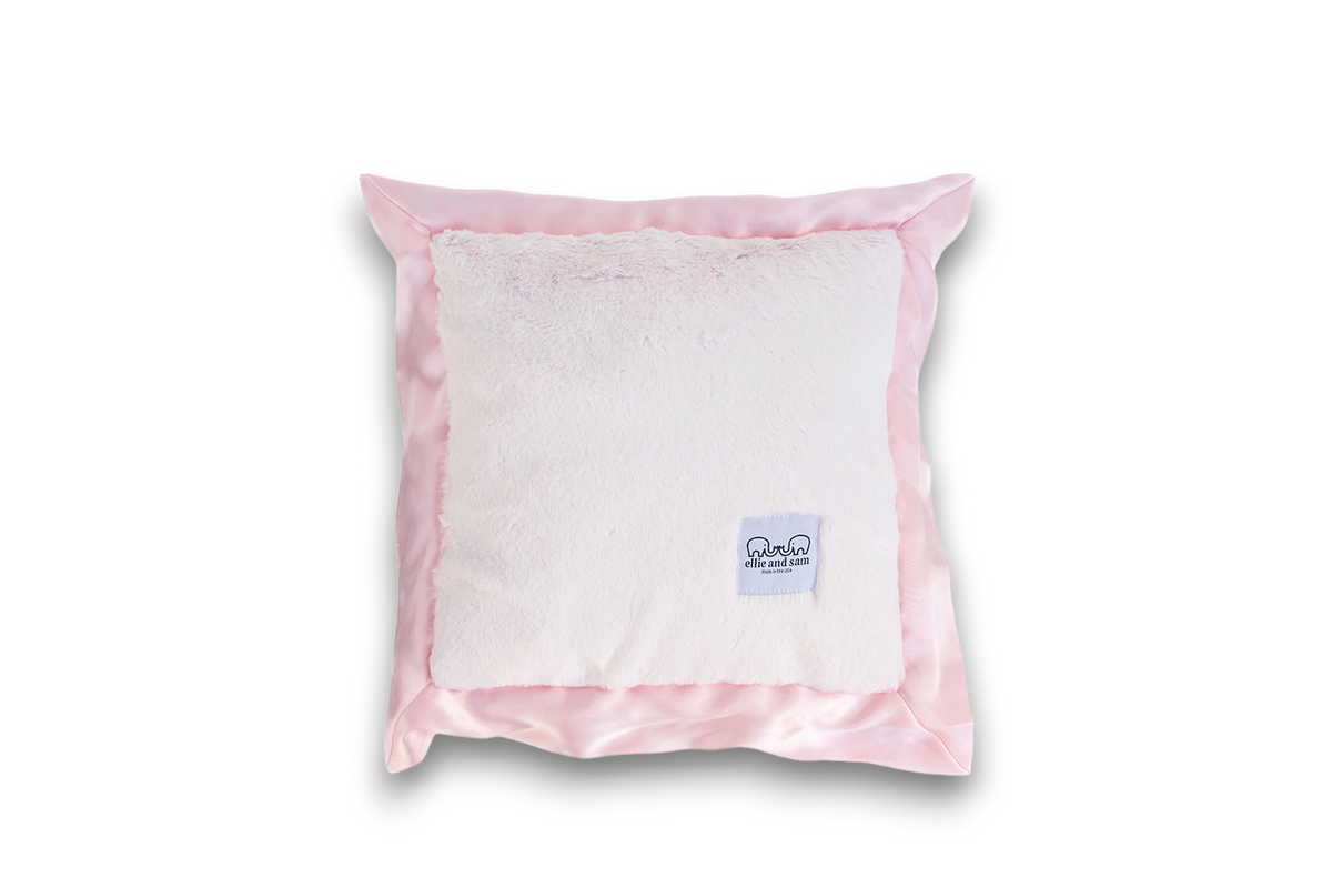 Luxury Satin Border Nursery Pillow