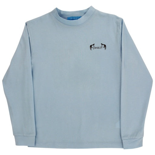 Antler Dog Bayberry L/S Logo Tee