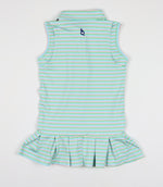 Sherbert Stripe Polo Sleeveless Dress