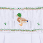 Mallard Moments Smocked Gown