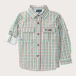 Founders LS Fishing Shirt Holiday Plaid
