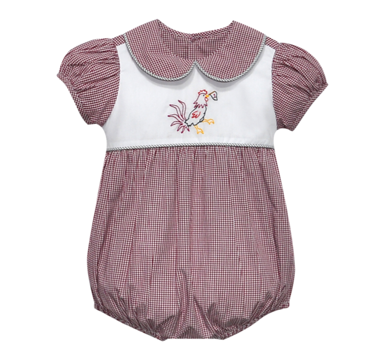 Gamecock w/Flag Garnet/Black Girl Bubble