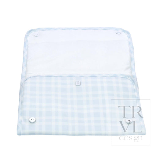 Pimlico Plaid Blue Game Changer Pad