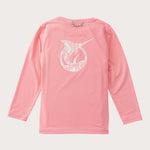 Girl's Pro Performance LS T-shirt Geranium Pink