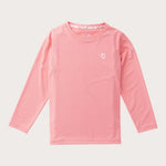Girl's Pro Performance LS T-shirt Geranium Pink