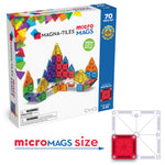 Micro Magnatiles 70 Piece Deluxe Set