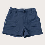 Navy Peony Inshore Performance Short