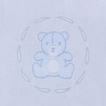 Blue Bailey Teddy Bear Diaper Set