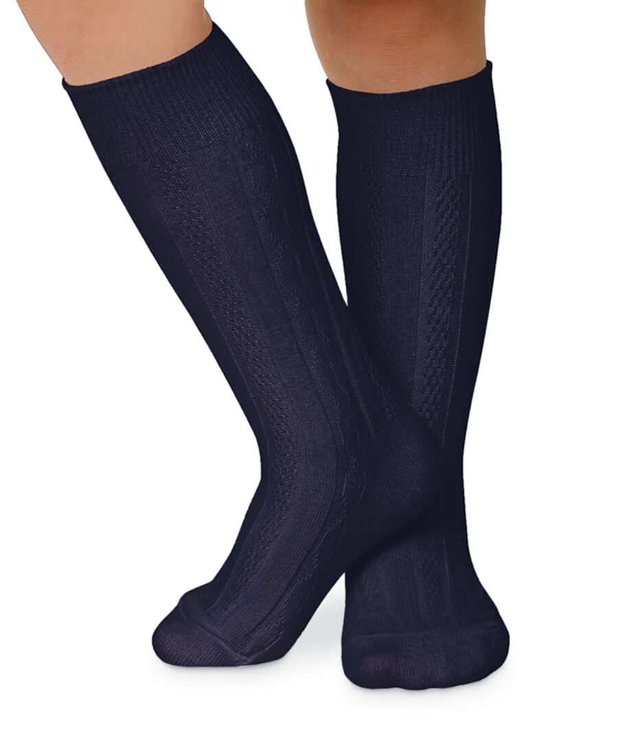 Cable Knee Sock