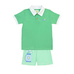 Golf Ian Polo Short Set Covington Green