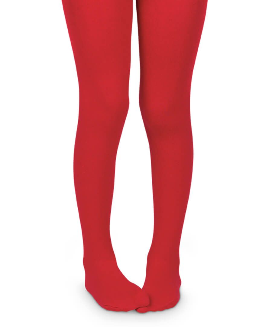 Red Pima Tights