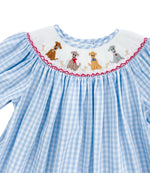 Puppies LS Smocked Bishop