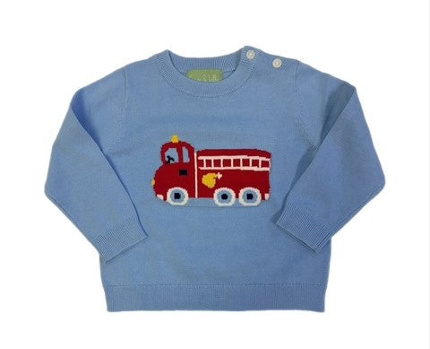 Fire Truck Sweater