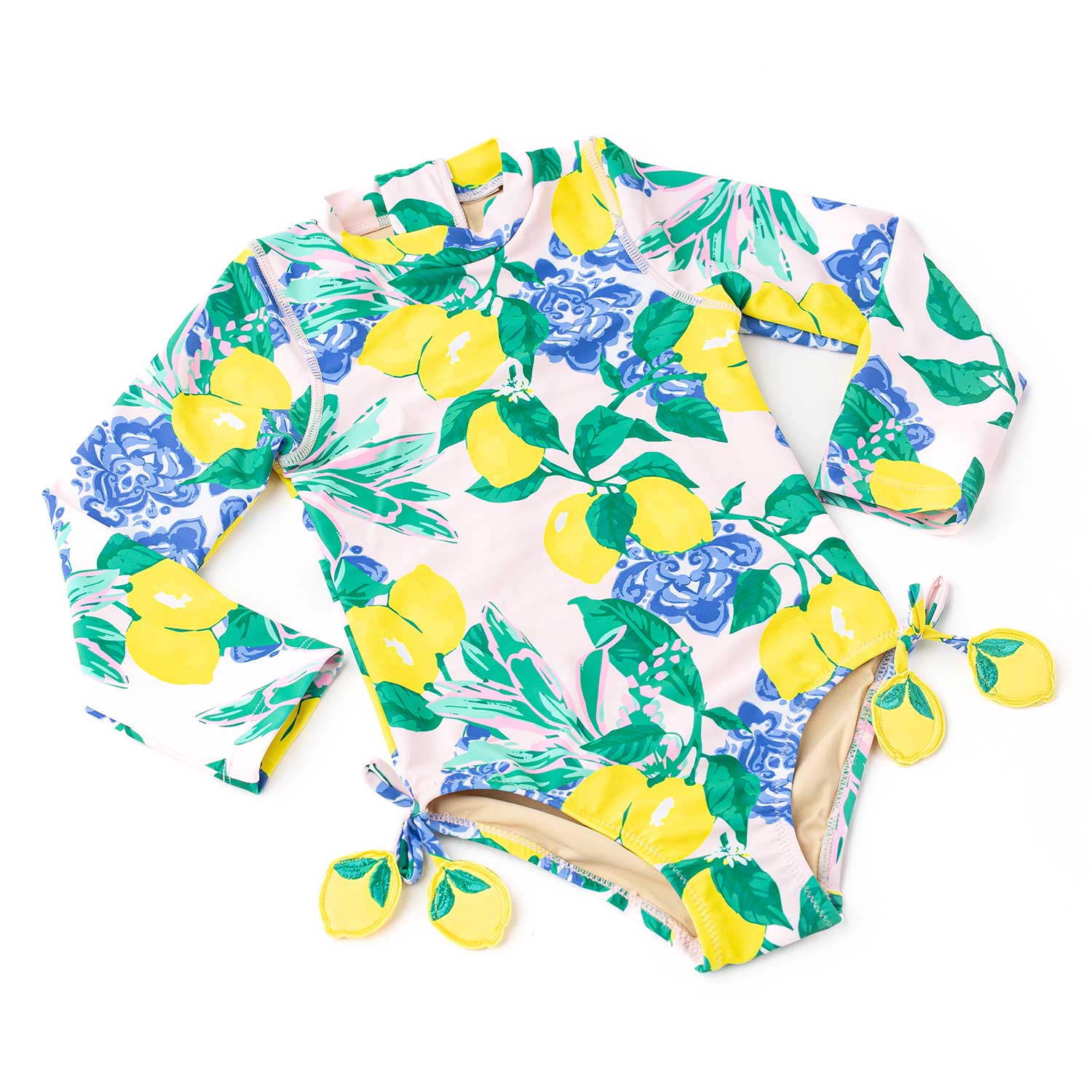 Santorini Citrus LS 1PC  Swimsuit