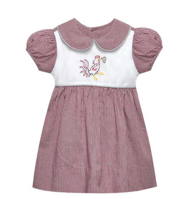 Gamecock w/Flag Garnet/Black Dress