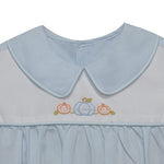 Pumpkins Blue Sawyer Boy Bubble