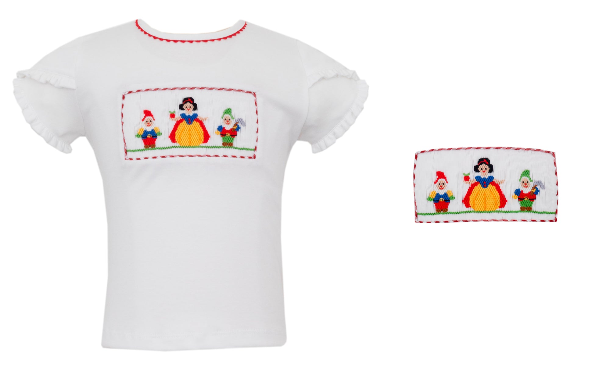 Snow White Girl's Short Set