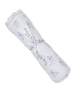 Beary Plaid Silver Blanket