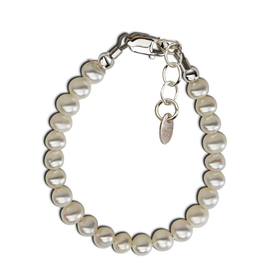 Zoey Sterling Silver Pearl Bracelet