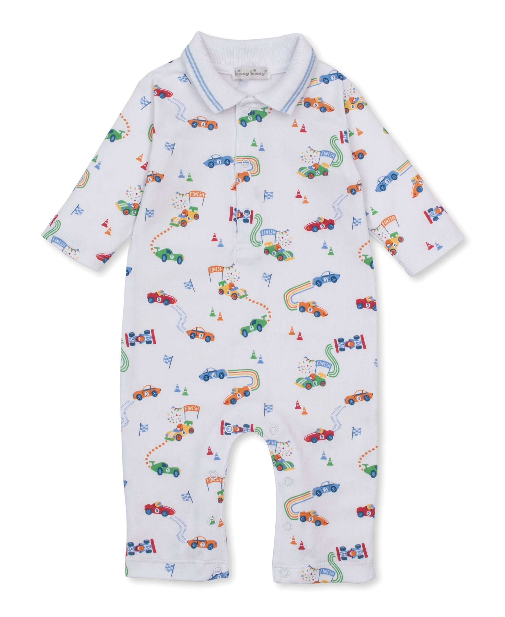 Print Gran Prix Raceway Print Playsuit