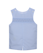 Blue Hayes Windowpane Smocked Shortall