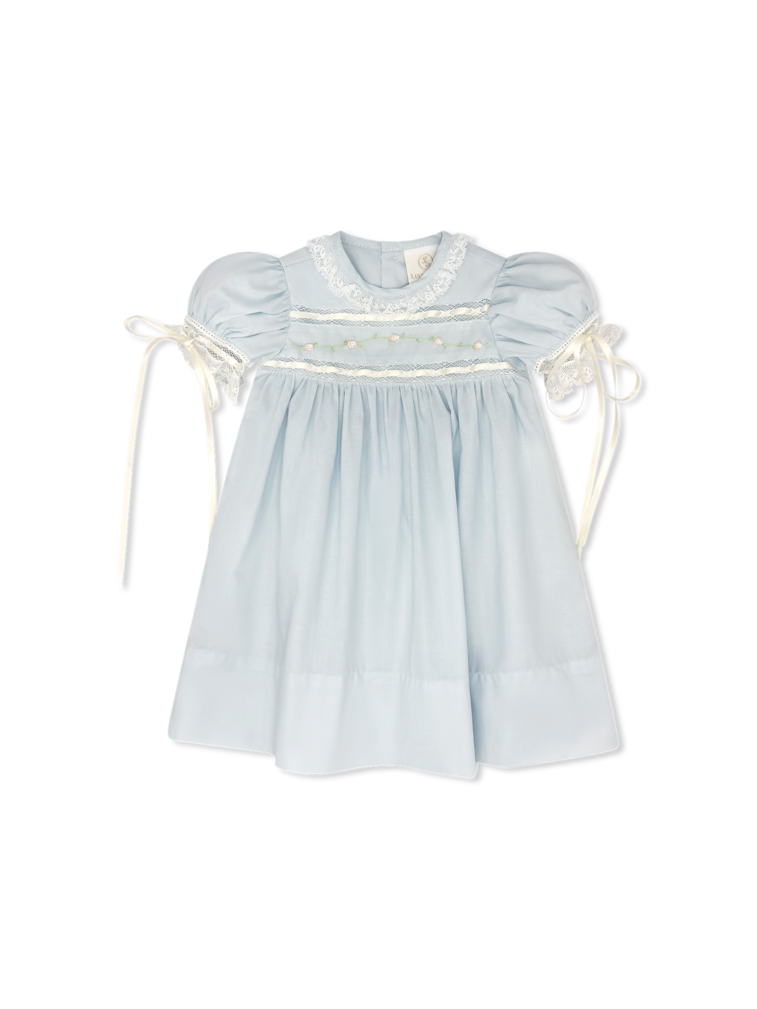 Blessings Blue Batiste Tiny Town Dress