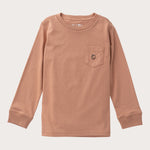 Pocket LS Cotton T-shirt Mocha Mousse