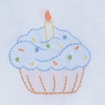 Birthday Cupcake Blue Ellis Boy Bubble
