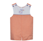 Tiger w/Flag Orange/Purple Shortall