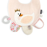 Pink Swan Activity Bib